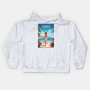 Cannes - poster - Affiche Kids Hoodie